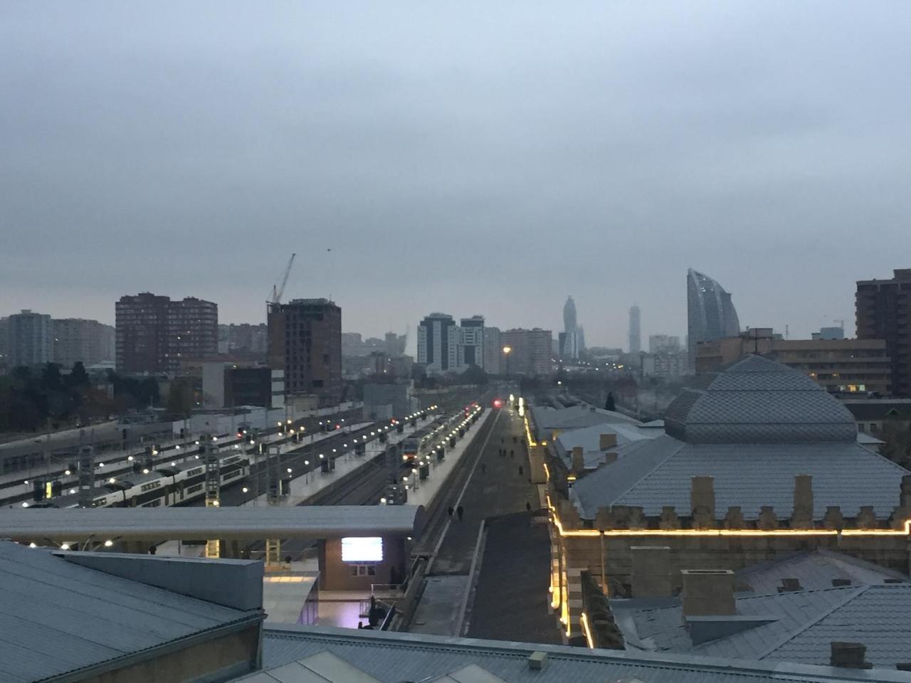 Demir Yol Plaza Hotel Baky Esterno foto