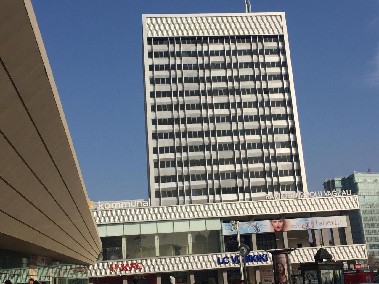Demir Yol Plaza Hotel Baky Esterno foto