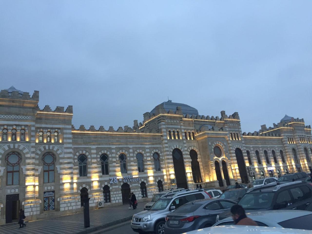 Demir Yol Plaza Hotel Baky Esterno foto
