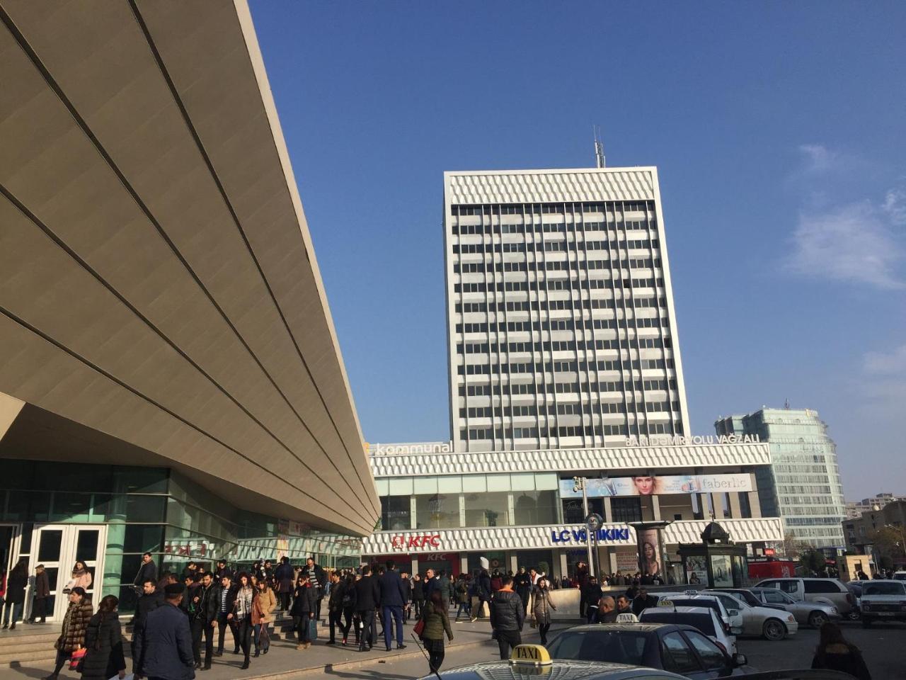 Demir Yol Plaza Hotel Baky Esterno foto