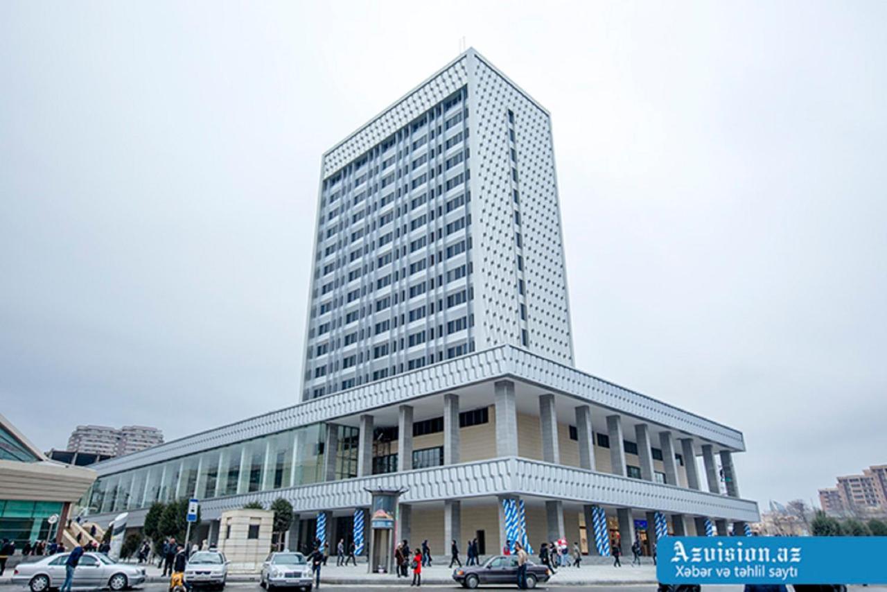 Demir Yol Plaza Hotel Baky Esterno foto