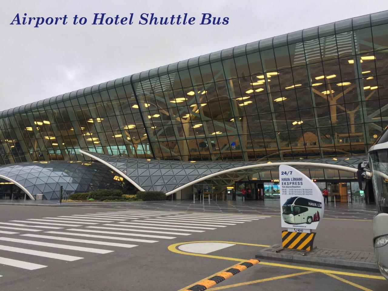 Demir Yol Plaza Hotel Baky Esterno foto