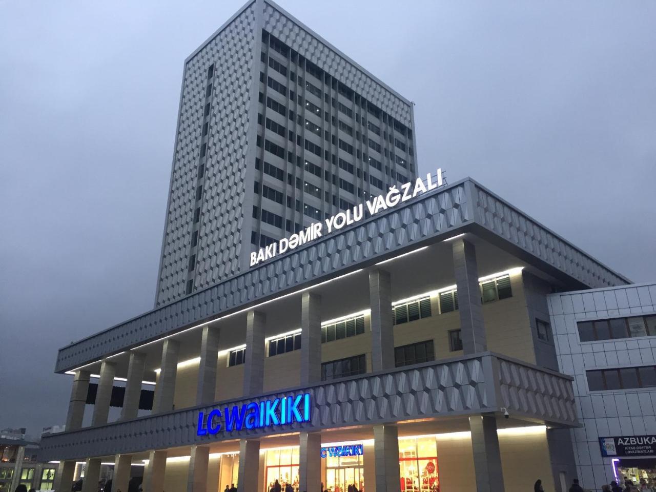 Demir Yol Plaza Hotel Baky Esterno foto